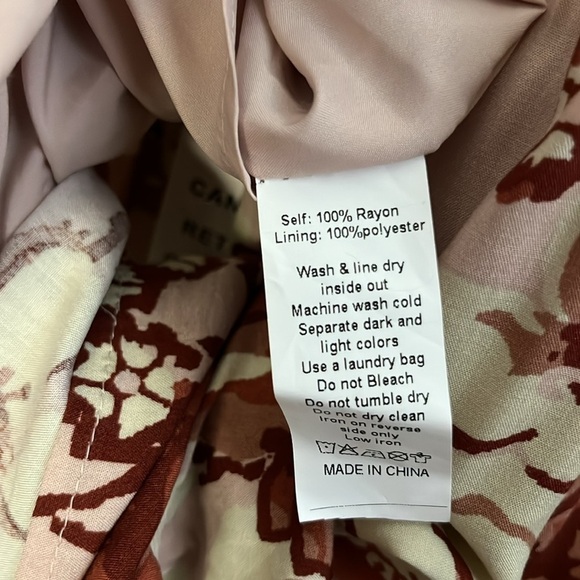 JOYFOLIE Mia Joy Girls Size 12 Irvette Pink Floral Maxi Boho Sleeveless Dress - Picture 9 of 9